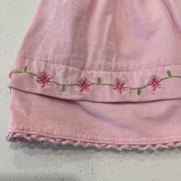 Buster Brown Pink Embroidered Floral Print Size‎ 12 Months - Picture 3 of 4